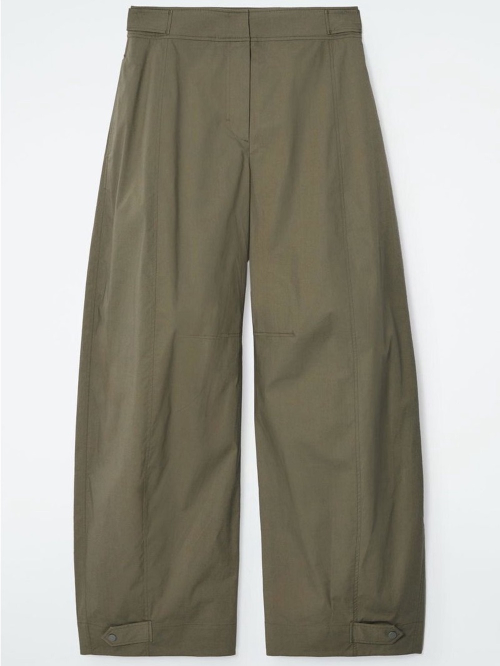 Barrel-Leg Utility Trousers COS